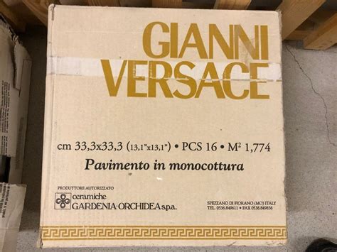 versace fliesen gold|gianni versace company.